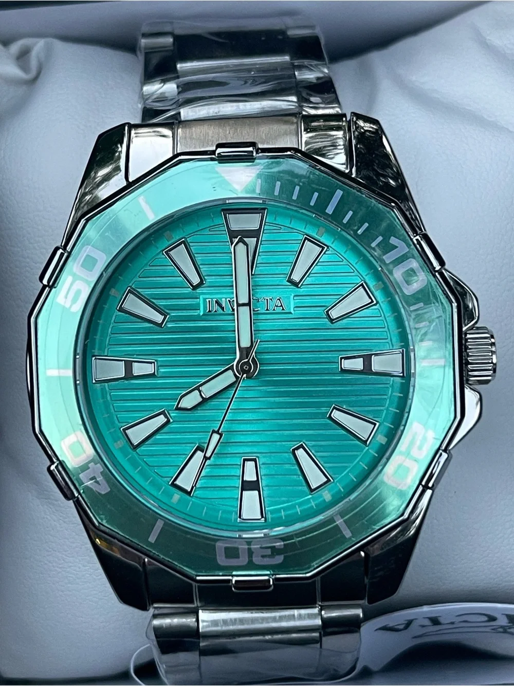 Invicta Diver Meridian Men's Watch - 46mm, Steel Tail Dial  (69239) new